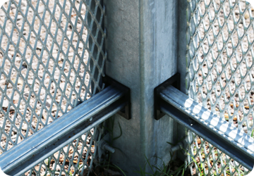 amiguard, aluminum fences, perimeter fencing, steel gate